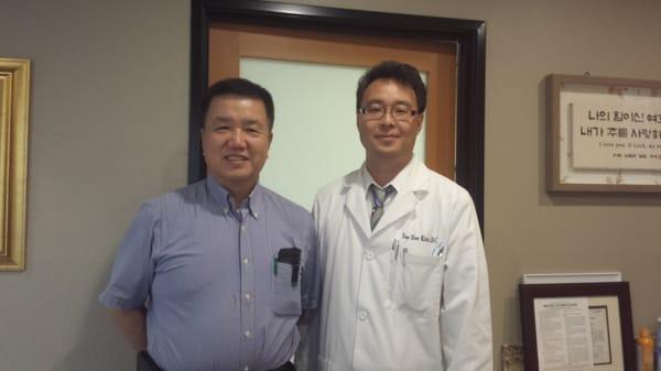 Dr. Ahn, MD, PhD who is a Mount Sinai trained internist came in with severe back/leg pain. He tried everything except surgery with no relief