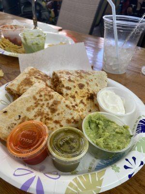 Chicken quesadilla