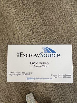 The Escrow Source