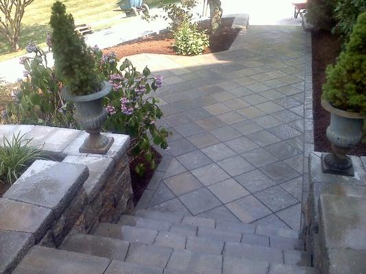 Done by Livolsi Hardscaping. Vist www.livolsisupply.com