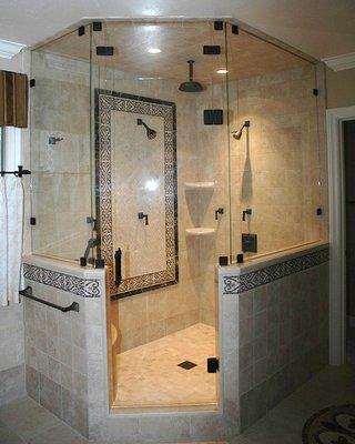 Frameless Bathroom Shower Doors