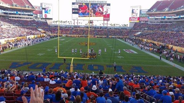 Outback Bowl 2017, Florida Gators vs Iowa Hawkeyes, Raymond James Stadium, Tampa