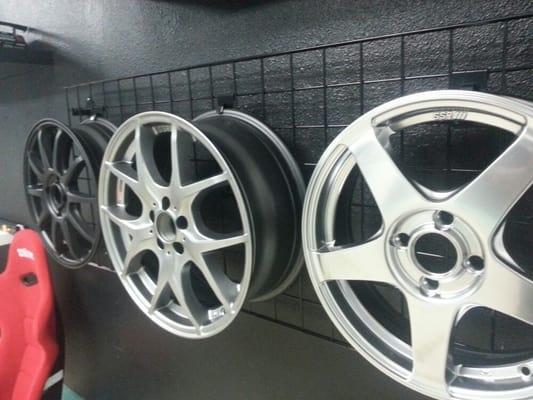 Authorized dealer for real JDM wheels. 
-SSR wheels pictured-