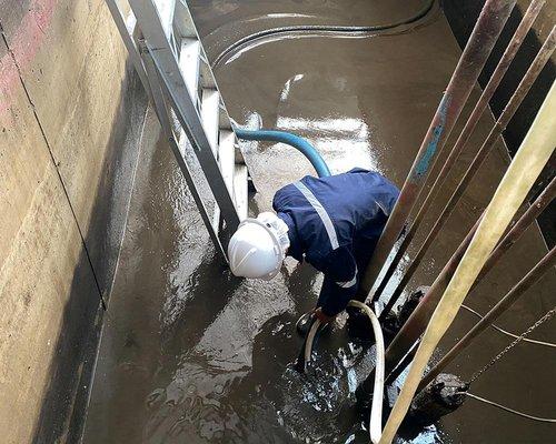 Flooded basement restoration