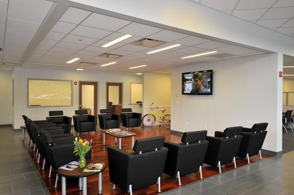 Waiting Area in new Subaru/Hyundai Car Dealership in Cortlandt Manor, NY