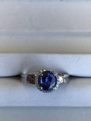 Sapphire and Diamond ring!