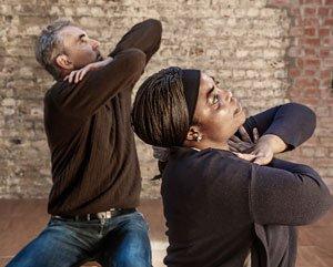 Older adults in an Awareness Through Movement class. Photo: © Int'l Feldenkrais Federation, Robert Golden