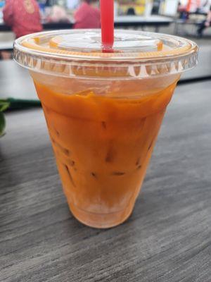 Thai iced tea.