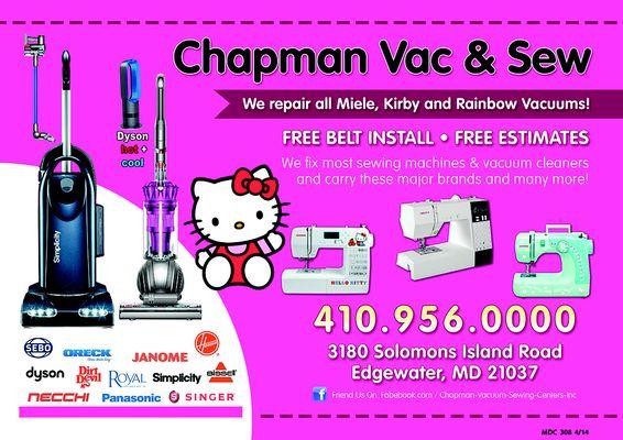 Chapman Vac and Sew