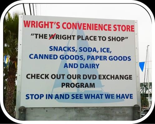 "The wRIGHT place to shop"