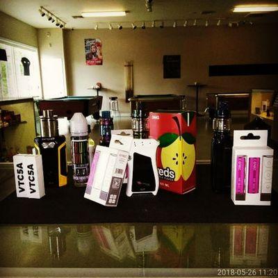 Memorial Day Weekend Sale though Monday
Buy any Full Setup in the store and receive 50°/. Off your first bottle of Eliquid