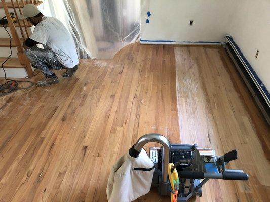 Hardwood Floors Refinishing