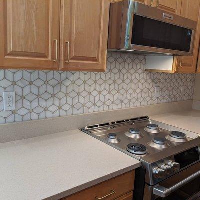 Backsplash we did in millcreek