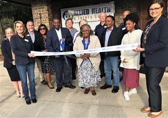 Inauguración de la Clínica. Opening of the Allied Health and Injury Centre Clínic.