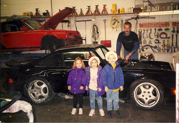 Barry's first Auto Body shop in 1997