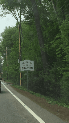 Town of Grafton -- Route 140, Entering Line, Grafton