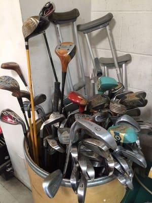 More golf clubs