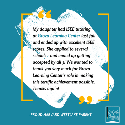 Thank you for the kind words. 

We are committed to helping your child achieve their best and we look forward to seeing them succeed!