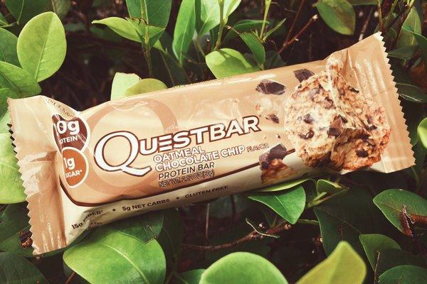 They have the new Questbar flavor - Oatmeal Chocolate Chip! Can't wait to try! ©@JulieImagery