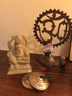 Ganesha joined the altar