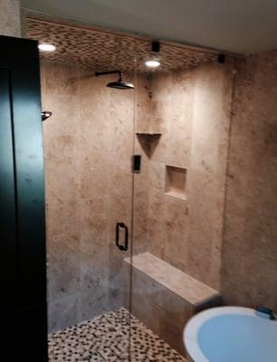 Residential Glass Shower Enclosure