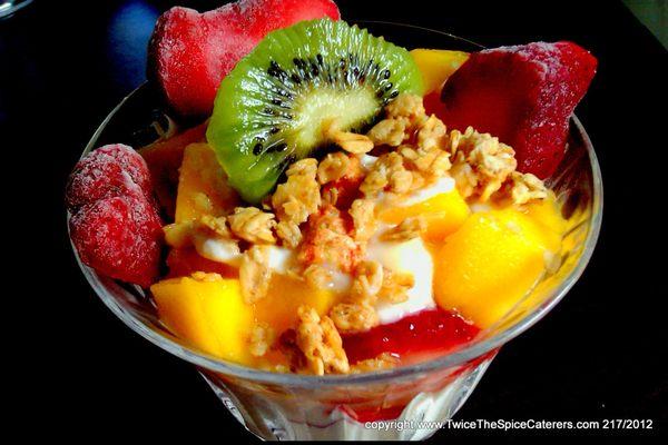 Breakfast Tropical Fruit Parfait