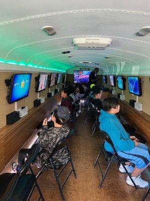 The Ultimate Video Game Bus