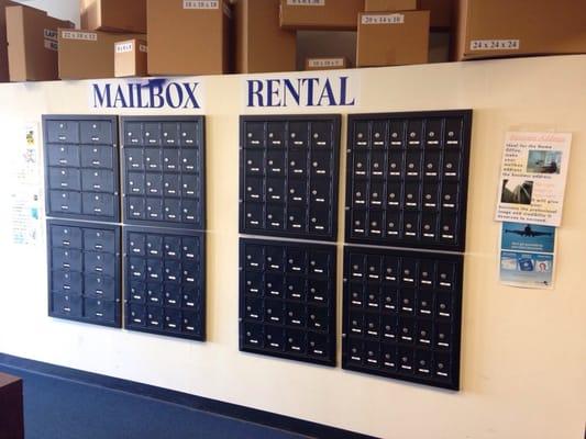 Private Mail Boxes available for rent