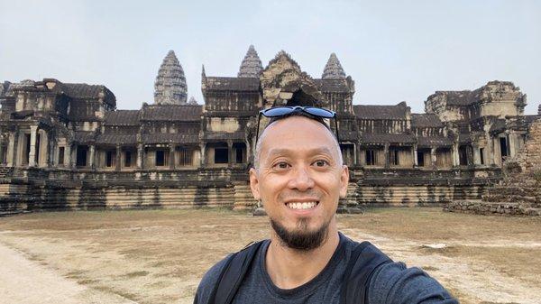 No more double vision. best doctor for strabismus. So happy that i could travel again shortly after surgery. This is angkor wat