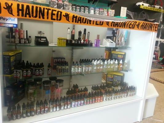 Electronic Cigarettes (must be 18+ to purchase)
Mods, Atomizers, Batteries, Chargers, E-liquid