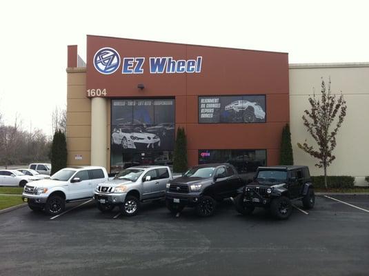 EZ Wheel USA superstore and installation facility