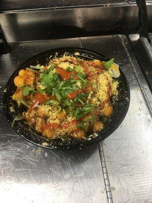 Bread pakora Chaat