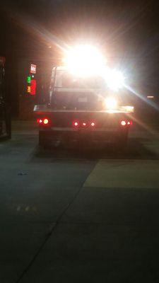 Driver: Parker Company name: V & S Towing US DOT # ON TRUCK: 1633263 GA MCA: 604171