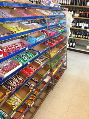 Slim pickins on the candy aisle