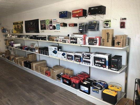 A great range of chargers, inverters, jump starters and other battery accessories