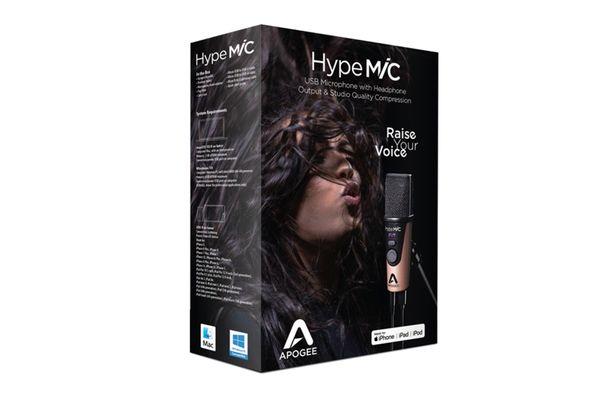 Apogee HypeMiC Product Packaging