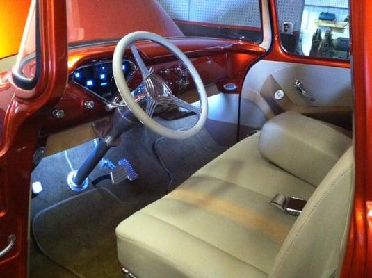 1955 Chevy Pickup Interior.