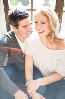 natalie and peder in los angeles for an engagement session