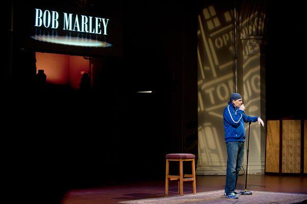 Bob Marley on stage!
 Performance Hall