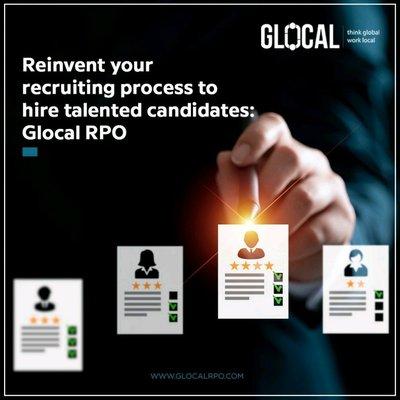 With Glocal RPO you can hire the best talent for your growing team. We help companies find the best talent.