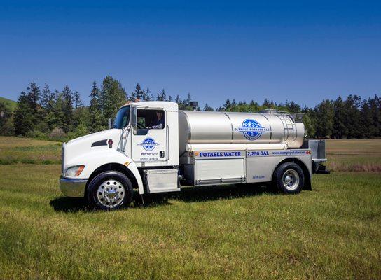 Lodi - Our Kenworth T 370 with 2,250 Gallon Stainless Steel Water Tank