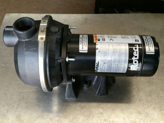 Now stocking 1.5 h.p. Flotec sprinkler pumps and parts.