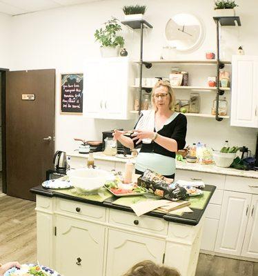 Our first Workshop in our Studio Kitchen.