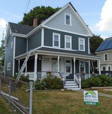 New Siding Installed in Somerville, MA