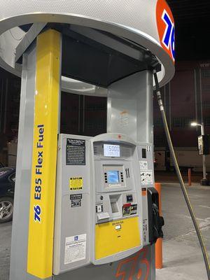 E85 Available here 76 / 7/11