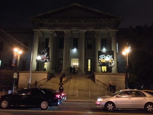 Outside The Old Mint