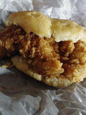 Spicy chicken biscuit