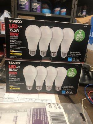 Satco LED bulbs