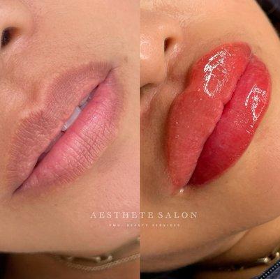 Lip Blush Tattoo