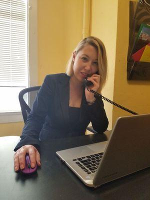 Elvira is talking to a client about their upcoming trip and the visas they will need to obtain before going.